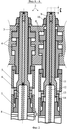 Устройство для уплотнения и разуплотнения крышек напорных резервуаров (патент 2319876)