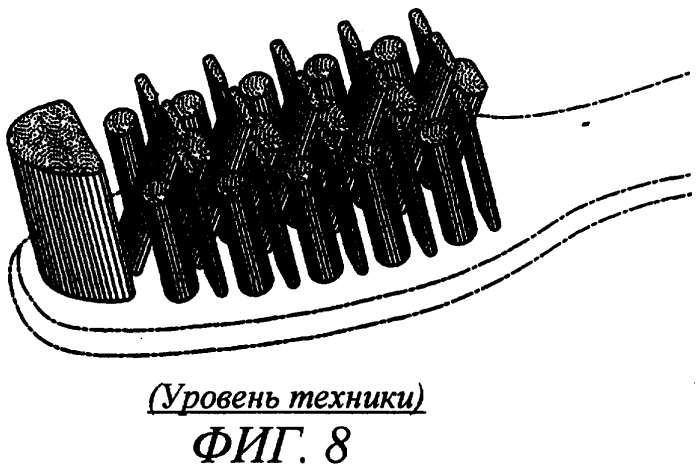 Зубная щетка и головка зубной щетки (патент 2287972)