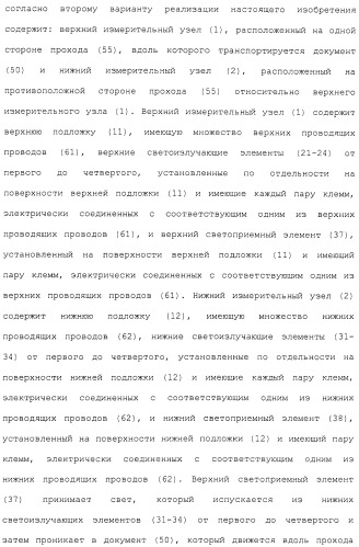 Фотодатчик документов из установленных на поверхности элементов (патент 2488169)