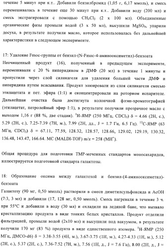 Твердофазное тегирование олигосахаридов: методика для манипуляции с иммобилизированными углеводами (патент 2398237)