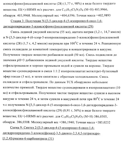 Производные пиридазинона в качестве агонистов рецептора тиреоидного гормона (патент 2379295)