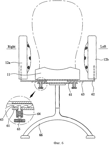 Устройство в виде сиденья для коррекции таза и способ управления им (патент 2328260)