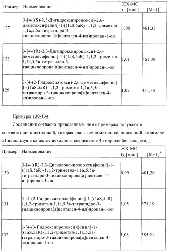 1a, 5a-тетрагидро-s-тиациклопропа[a]пенталены:трициклические производные тиофена в качестве агонистов рецепторов s1p1/edg1 (патент 2386626)