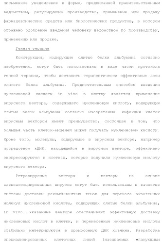 Слитые белки альбумина (патент 2369404)