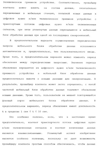 Способы и устройства для передачи данных в мобильный блок обработки данных (патент 2367112)