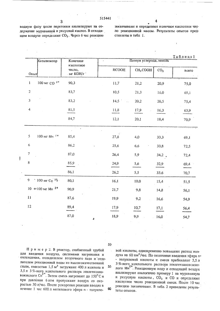 Способ получения диметолового эфира терефталевой кислоты (патент 515441)