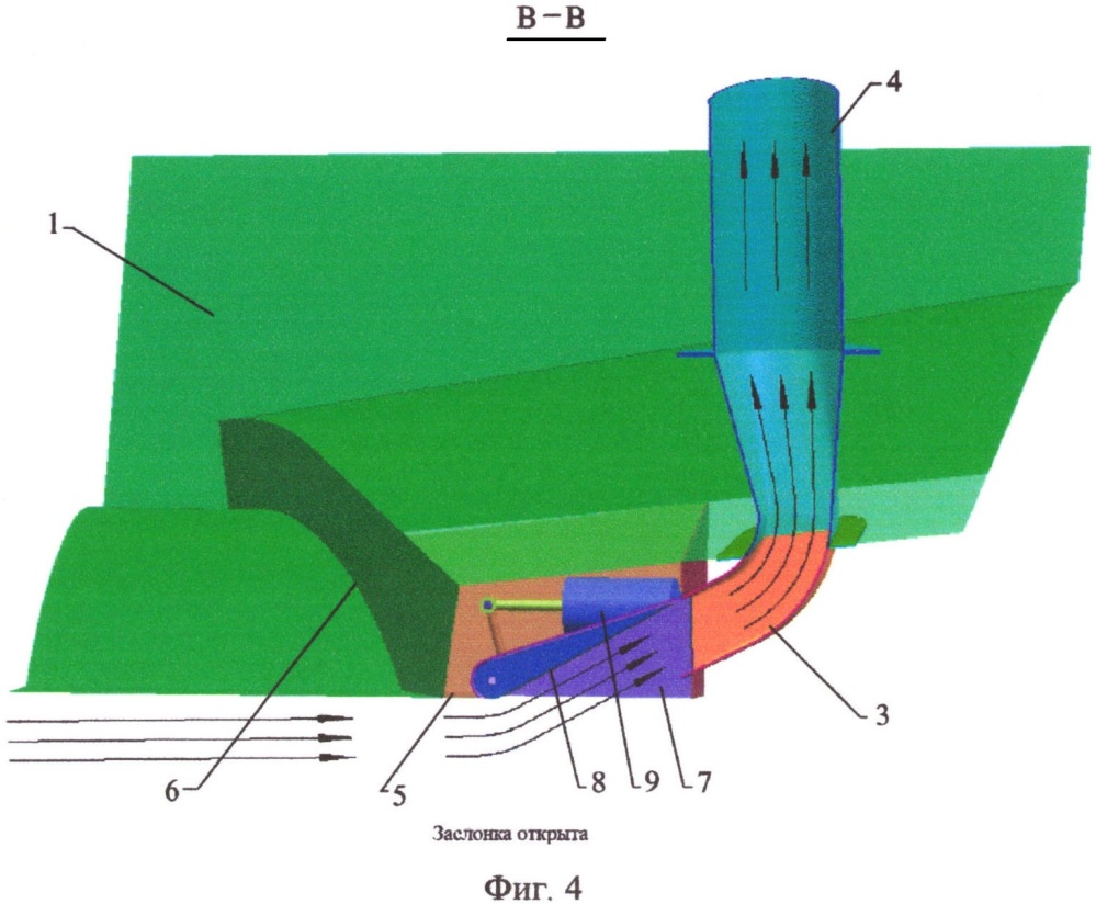 Водозаборное устройство гидросамолета (патент 2655580)