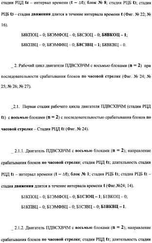 Поршневой двигатель внутреннего сгорания с храповым валом и челночным механизмом возврата основных поршней в исходное положение (пдвсхвчм) (патент 2369758)