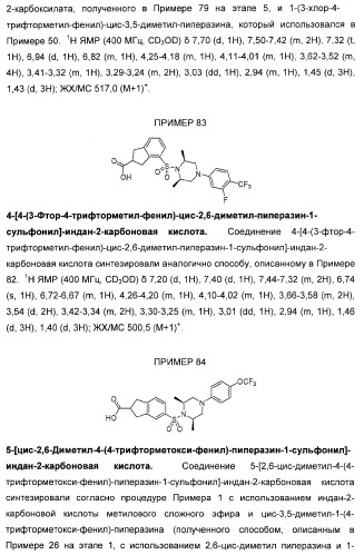 Сульфонил-замещенные бициклические соединения в качестве модуляторов ppar (патент 2384576)