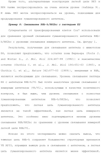 Антитела против вируса гепатита с (патент 2462475)