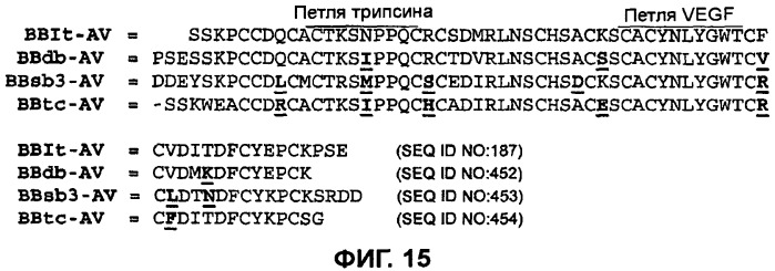 Модифицированные варианты ингибиторов протеаз bowman birk (патент 2509776)