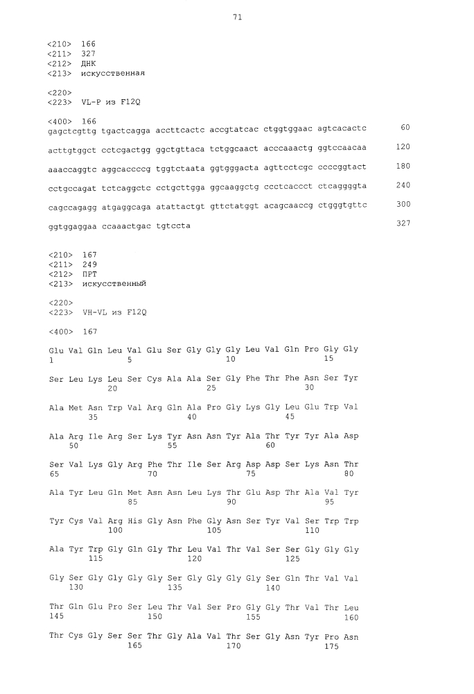 Биспецифическое одноцепочечное антитело к psmaxcd3 с межвидовой специфичностью (патент 2617942)