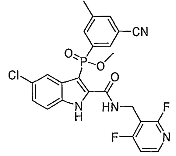 Фосфоиндолы как ингибиторы вич (патент 2393163)