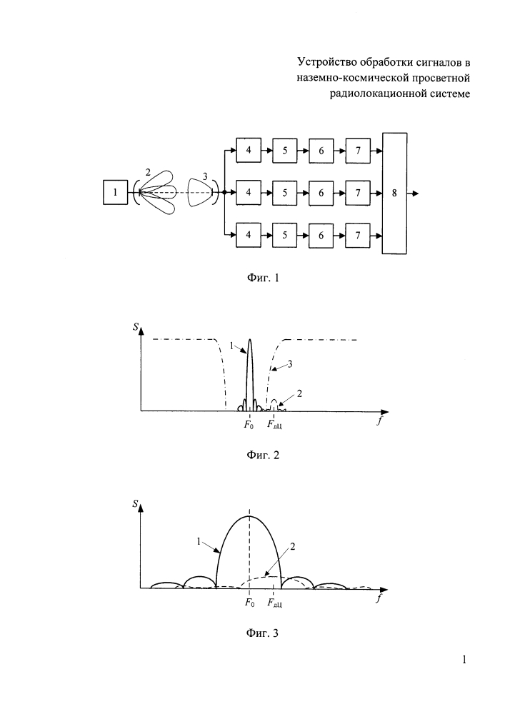 Устройство обработки сигналов в наземно-космической просветной радиолокационной системе (патент 2608338)
