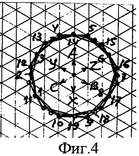 Трехфазная двухслойная электромашинная обмотка в z=105&#183;c пазах при 2p=22&#183;c и 2p=26&#183;c полюсах (патент 2328803)