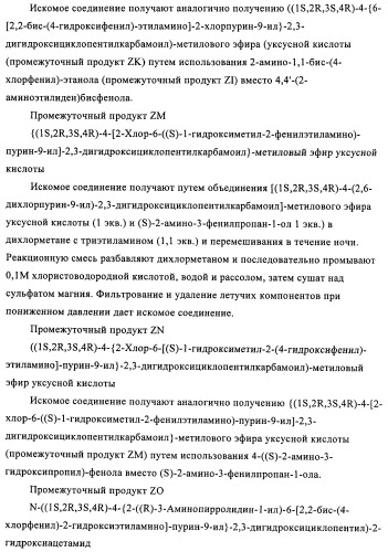 Производные пурина, предназначенные для применения в качестве агонистов аденозинового рецептора а2а (патент 2457209)