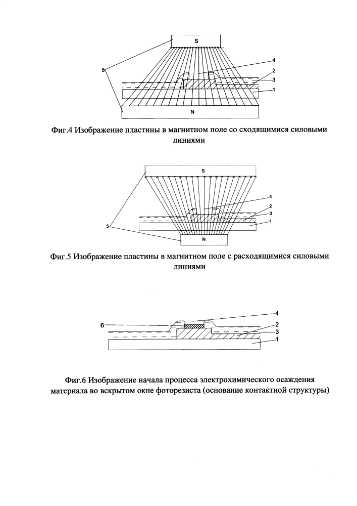 Способ изготовления вертикальных контактных структур на полупроводниковых пластинах или печатных платах (патент 2600514)