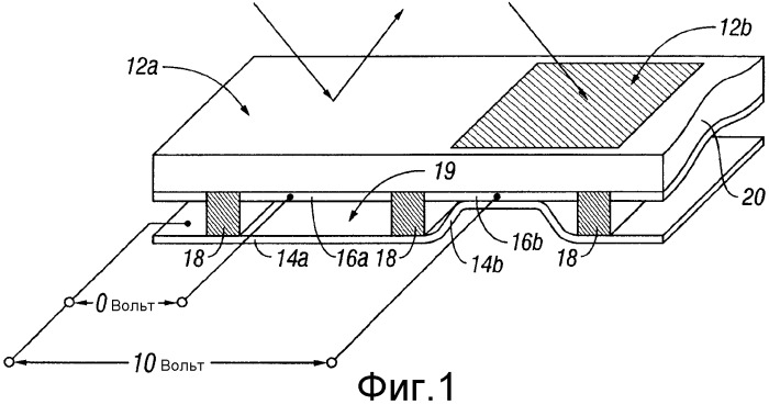 Устройство, имеющее проводящую светопоглощающую маску, и способ его изготовления (патент 2389051)