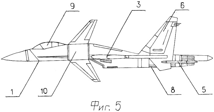 Маневренный самолет с передним оперением (патент 2328409)