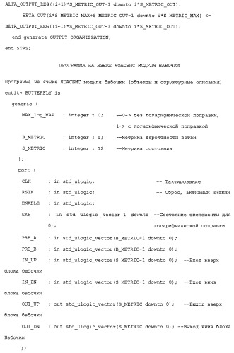 Модуль генерации схем для декодирования сверточных кодов и схема декодирования (патент 2298283)