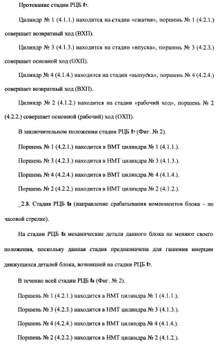 Поршневой двигатель внутреннего сгорания с двойным храповым валом и челночно-рычажным механизмом возврата поршней в исходное положение (пдвсдхвчрм) (патент 2372502)