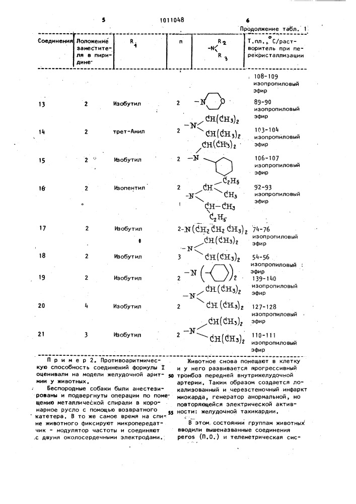 Способ получения производных пиридина (патент 1011048)