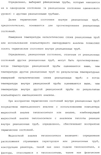 Способ каталитического окисления в паровой фазе и способ получения (мет)акролеина или (мет)акриловой кислоты этим способом (патент 2309936)
