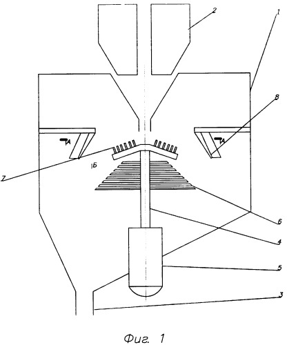 Агрегат для смешения сыпучих материалов (патент 2311952)
