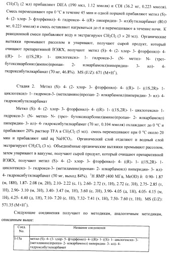 Ингибиторы аспартат-протеазы (патент 2424231)