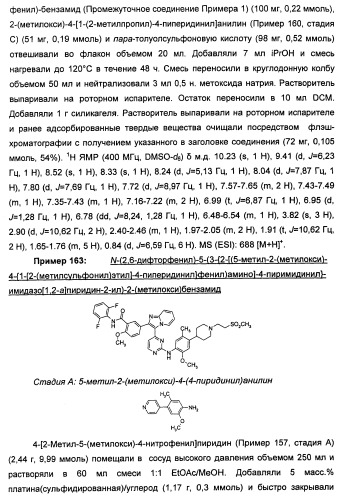 Имидазопиридиновые ингибиторы киназ (патент 2469036)