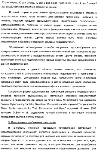 Композиция интенсивного подсластителя с витамином и подслащенные ею композиции (патент 2415609)