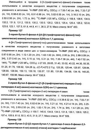 Неанилиновые производные изотиазол-3(2н)-он-1,1-диоксидов как модуляторы печеночных х-рецепторов (патент 2415135)