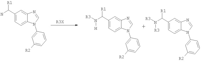 Бензимидазольные производные и их применение для модуляции рецепторного комплекса гамма-аминомасляной кислоты (gabaa) (патент 2405779)