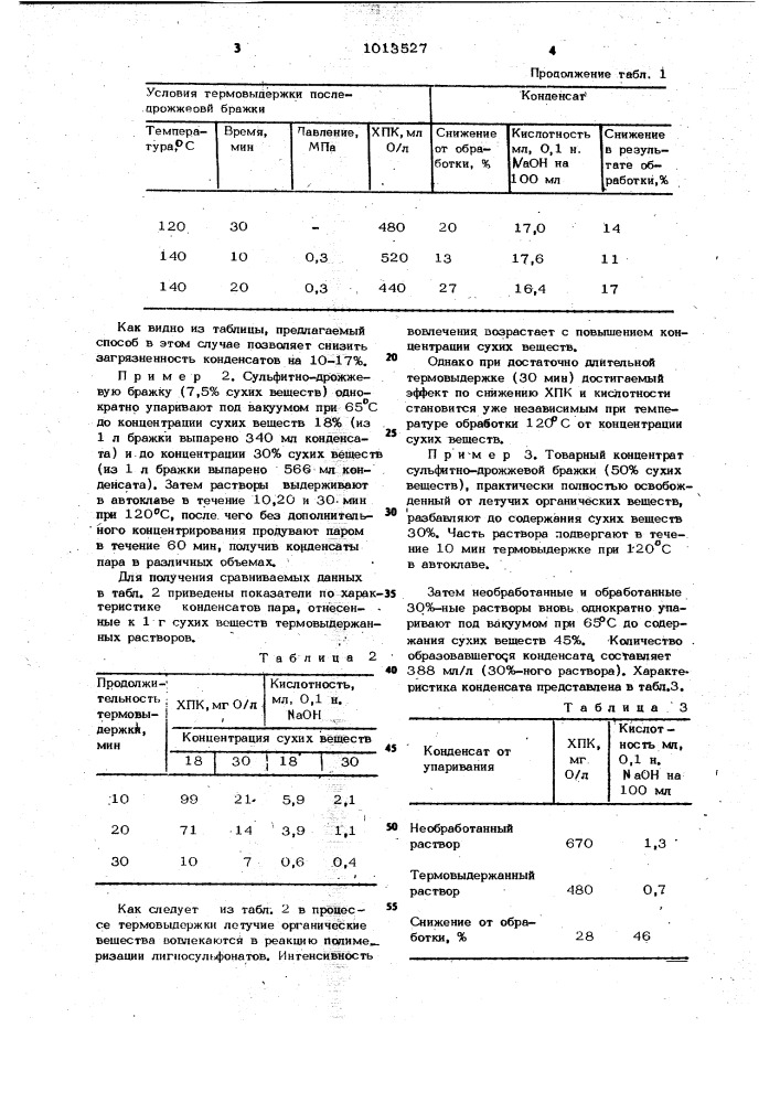 Способ упаривания лигносульфонатсодержащего раствора целлюлозного производства (патент 1013527)