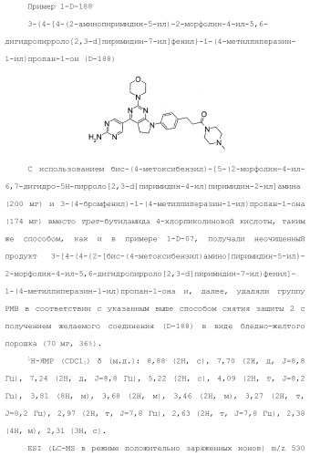 Производное пиримидина в качестве ингибитора pi3k и его применение (патент 2448109)