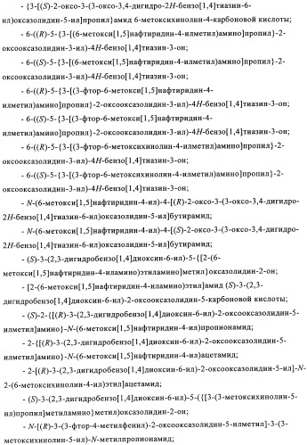 Производные оксазолидиновых антибиотиков (патент 2506263)