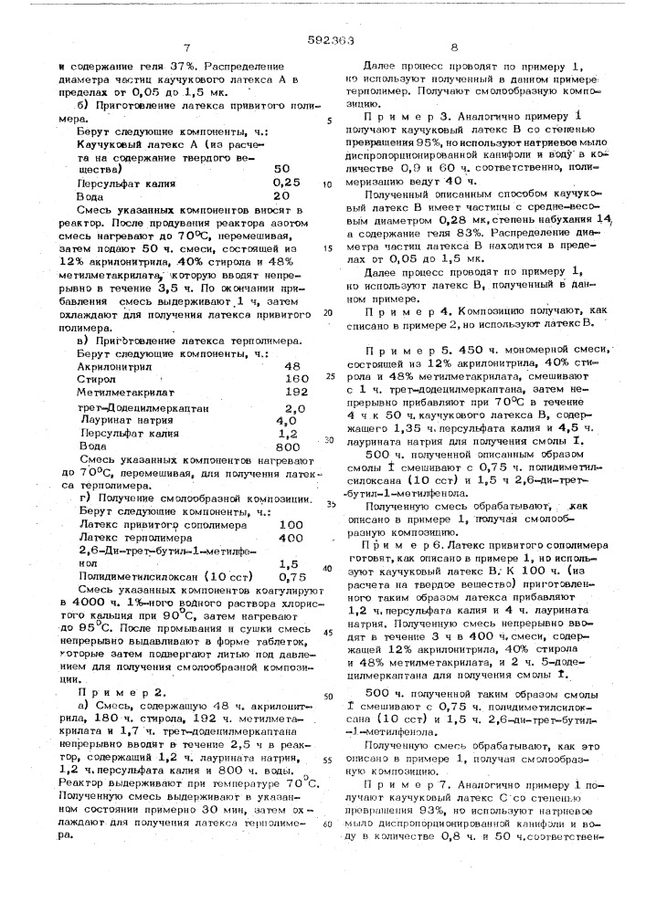 Полимерная композиция (патент 592363)