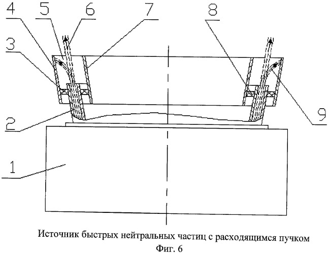 Источник быстрых нейтральных частиц (патент 2468465)