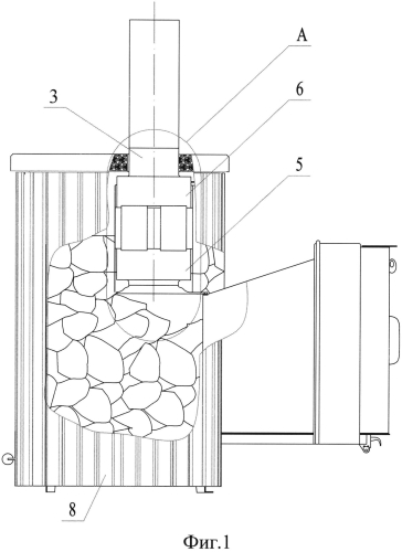 Дымовая труба для печи (патент 2582136)