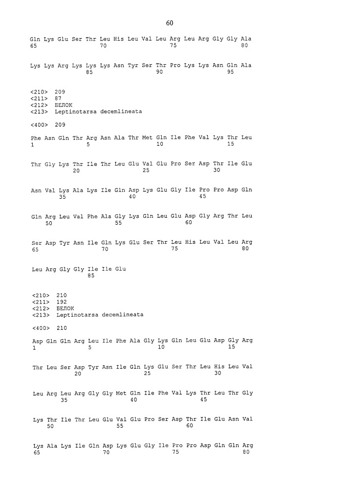 Уменьшение экспрессии генов у насекомых-вредителей (патент 2662995)