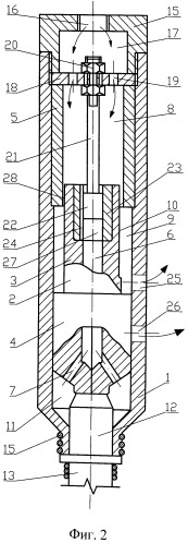 Пневматический ударный механизм (патент 2504635)