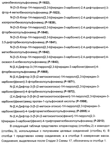 Пирроло[2, 3-в]пиридиновые производные в качестве ингибиторов протеинкиназ (патент 2418800)