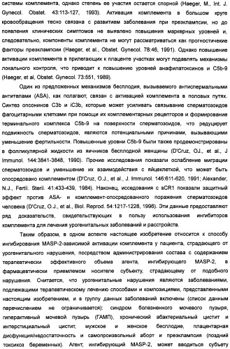 Способ лечения заболеваний, связанных с masp-2-зависимой активацией комплемента (варианты) (патент 2484097)