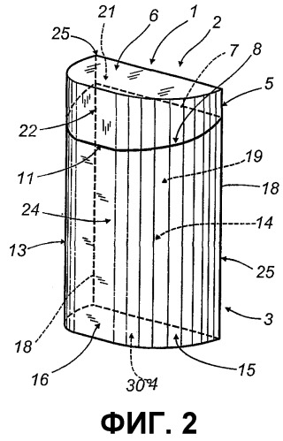 Жесткая упаковка для табачных изделий (патент 2276050)