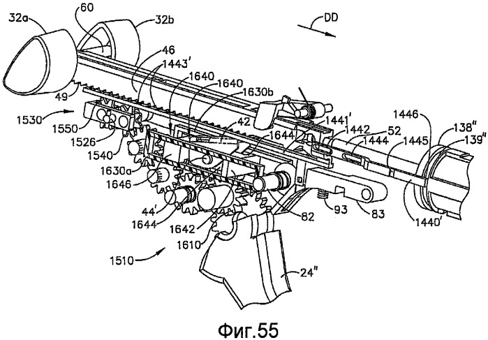 Хирургический сшивающий аппарат с механизмом запуска, чувствительным к нагрузке (патент 2499567)