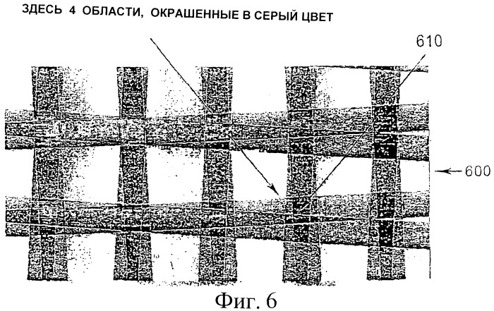 Многоосная ткань с уменьшенным интерференционным узором (патент 2401330)