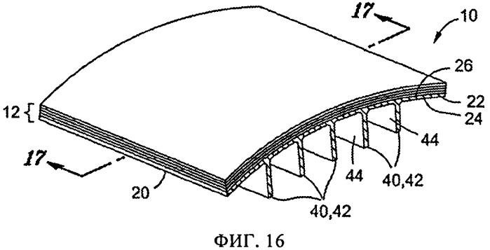 Система и способ для формирования подкрепляющего элемента за одно целое с многослойным металловолокнистым листом (патент 2501710)