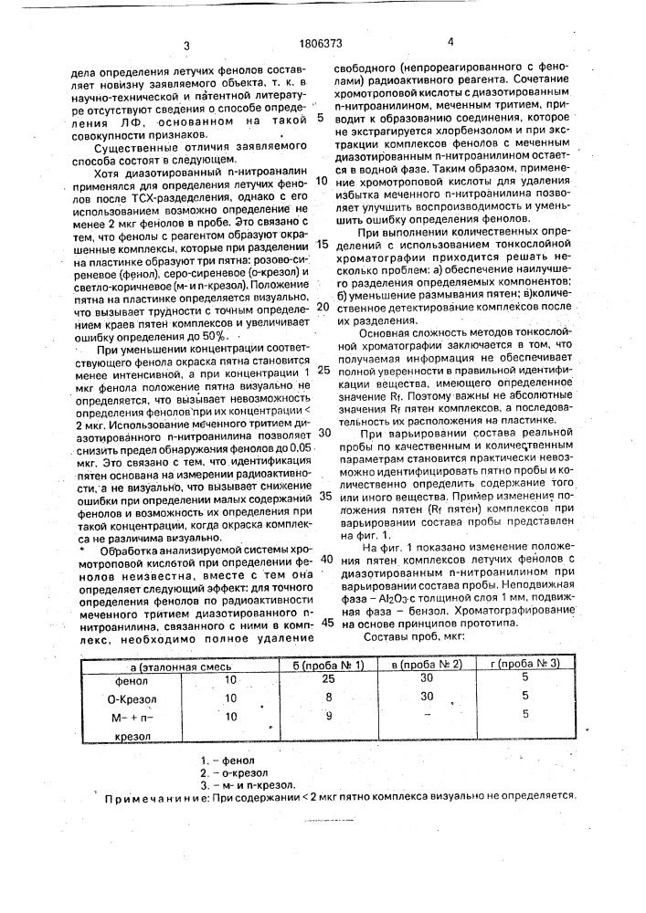 Способ определения летучих фенолов (патент 1806373)