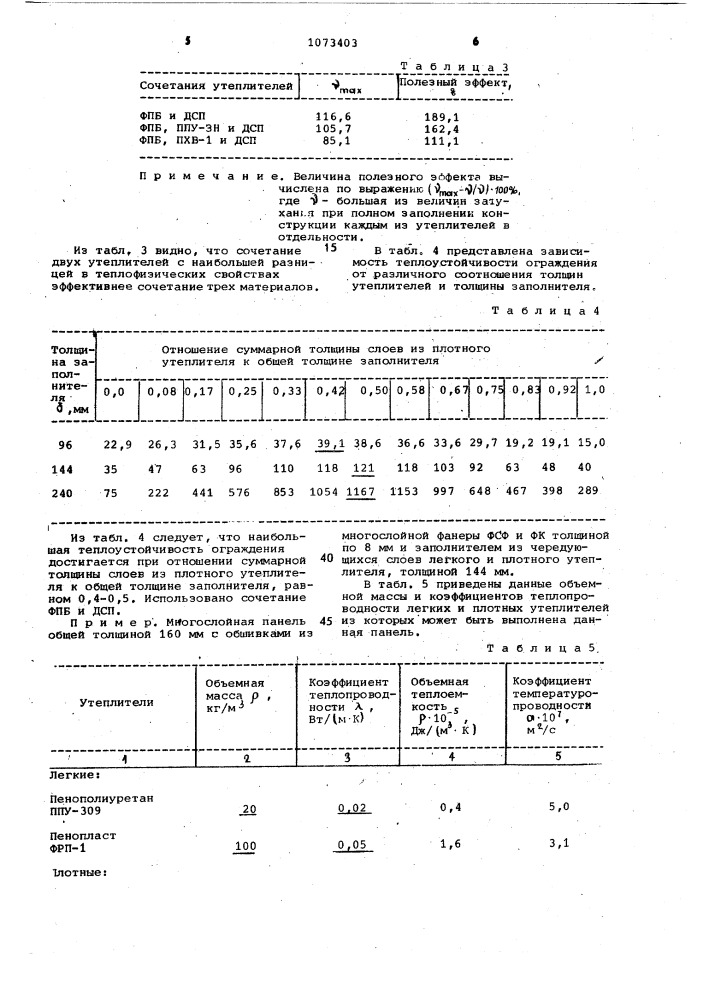 Многослойная панель (патент 1073403)