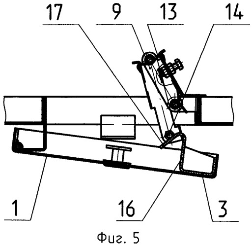 Узел крепления крышки люка к потолочному перекрытию (патент 2386557)